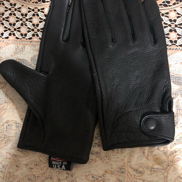 Brand new genuine deerskin leather motorcycle glov - Picture 2 of 4